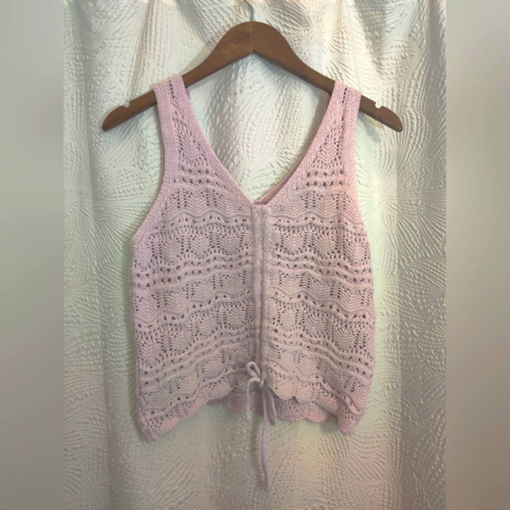 Jessica Simpson Lavender Knit Top Size S